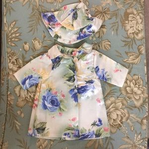 raincoat and hat for American Girl doll or similar